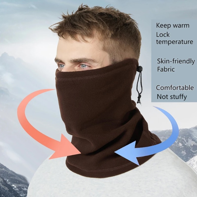 Winter Neck Warmer Gaiter Scar - Outdoor Camping Winter avaliação e preço