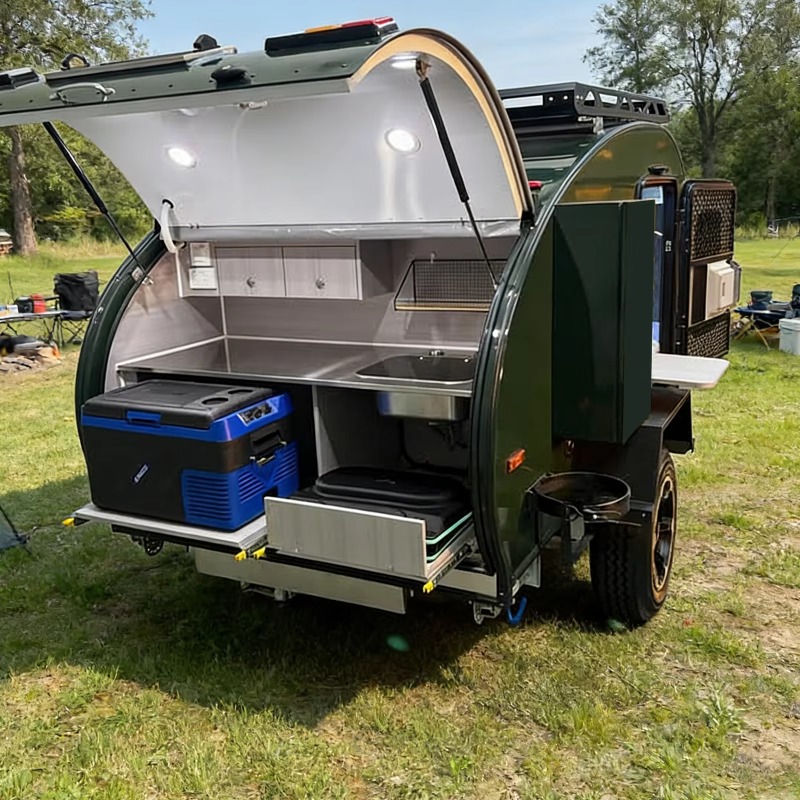Custom Outdoor Camping Trailer - Outdoor Camping Beds For Sale avaliação e preço