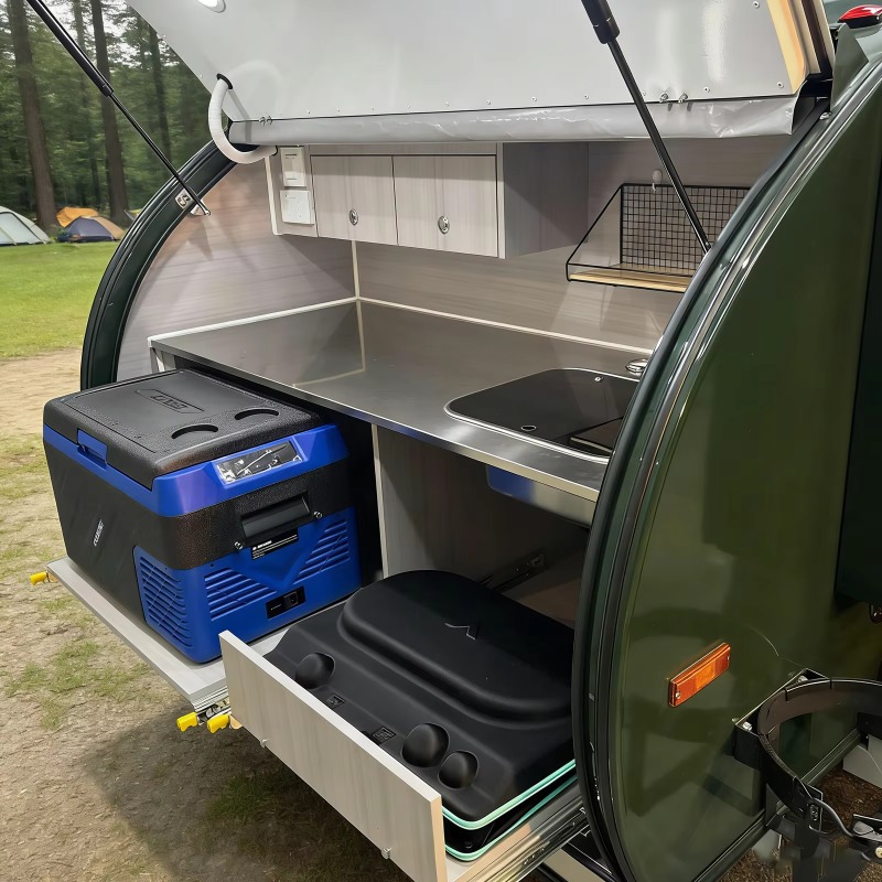 Custom Outdoor Camping Trailer - Outdoor Camping Beds For Sale avaliação e preço
