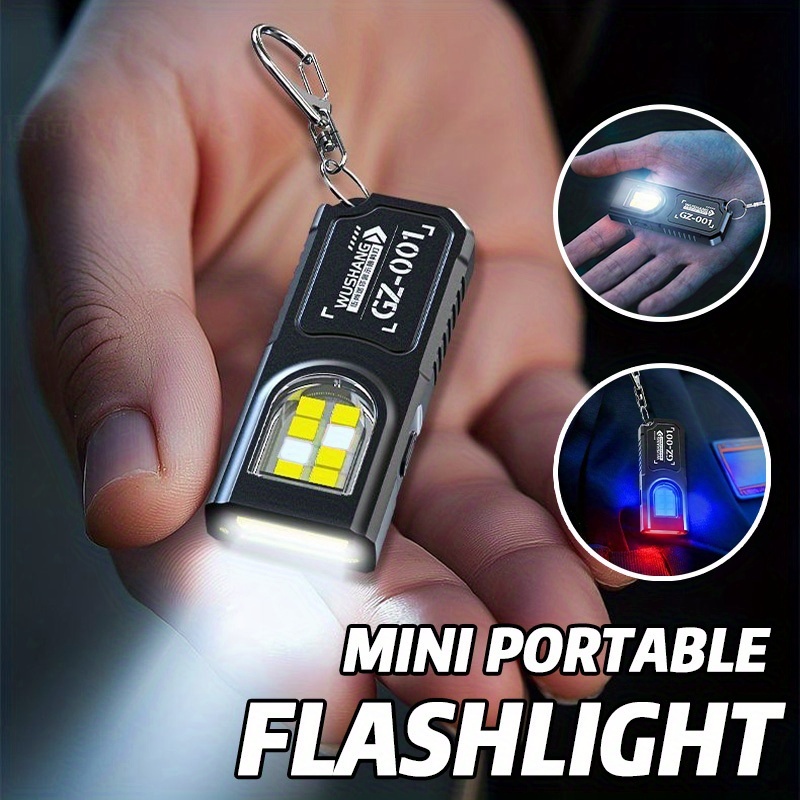 Powerful Mini COB LED Keychain - Outdoor Camping Adventure Lamp avaliação e preço