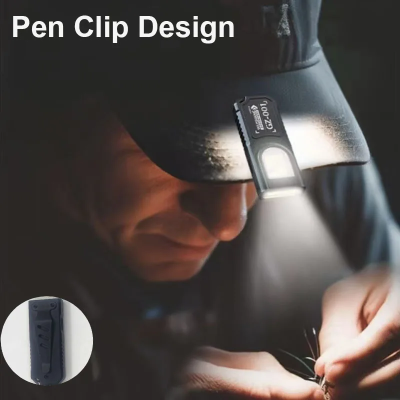 Powerful Mini COB LED Keychain - Outdoor Camping Adventure Lamp avaliação e preço
