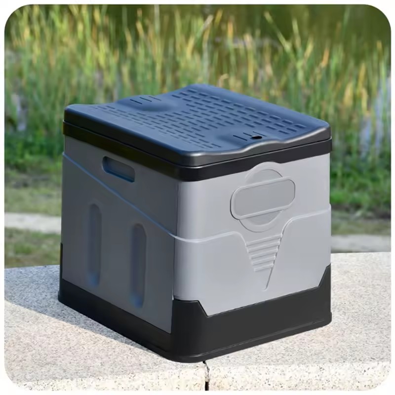 Outdoor Portable Folding Toile - Outdoor Camping Folding Storage Box avaliação e preço