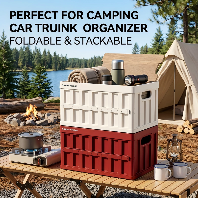 New Multi-functional Outdoor C - Outdoor Camping Folding Storage Box avaliação e preço