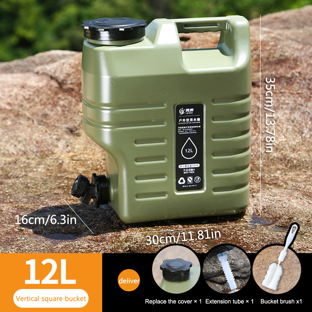 5/11/12L Camping Water Contain - Outdoor Camping Water Jug avaliação e preço
