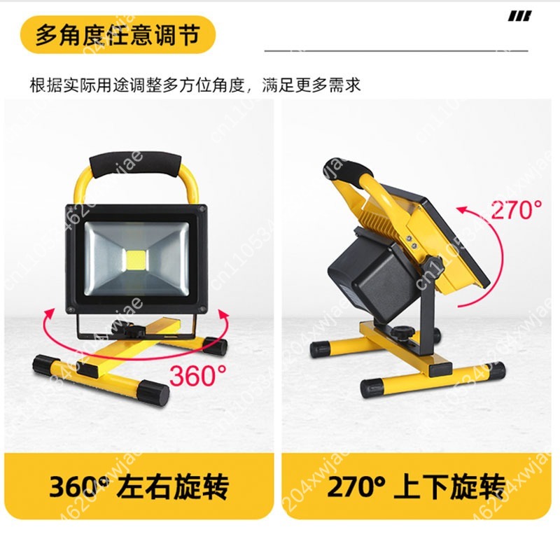 Portable Waterproof LED Floodl - Outdoor Camping Jobs avaliação e preço