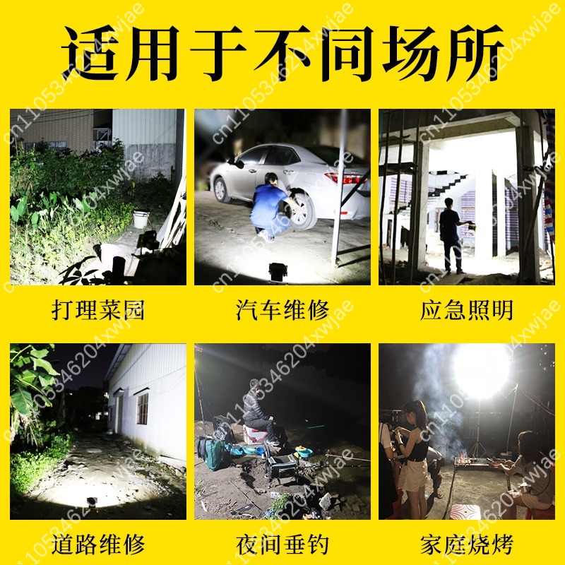 Portable Waterproof LED Floodl - Outdoor Camping Jobs avaliação e preço