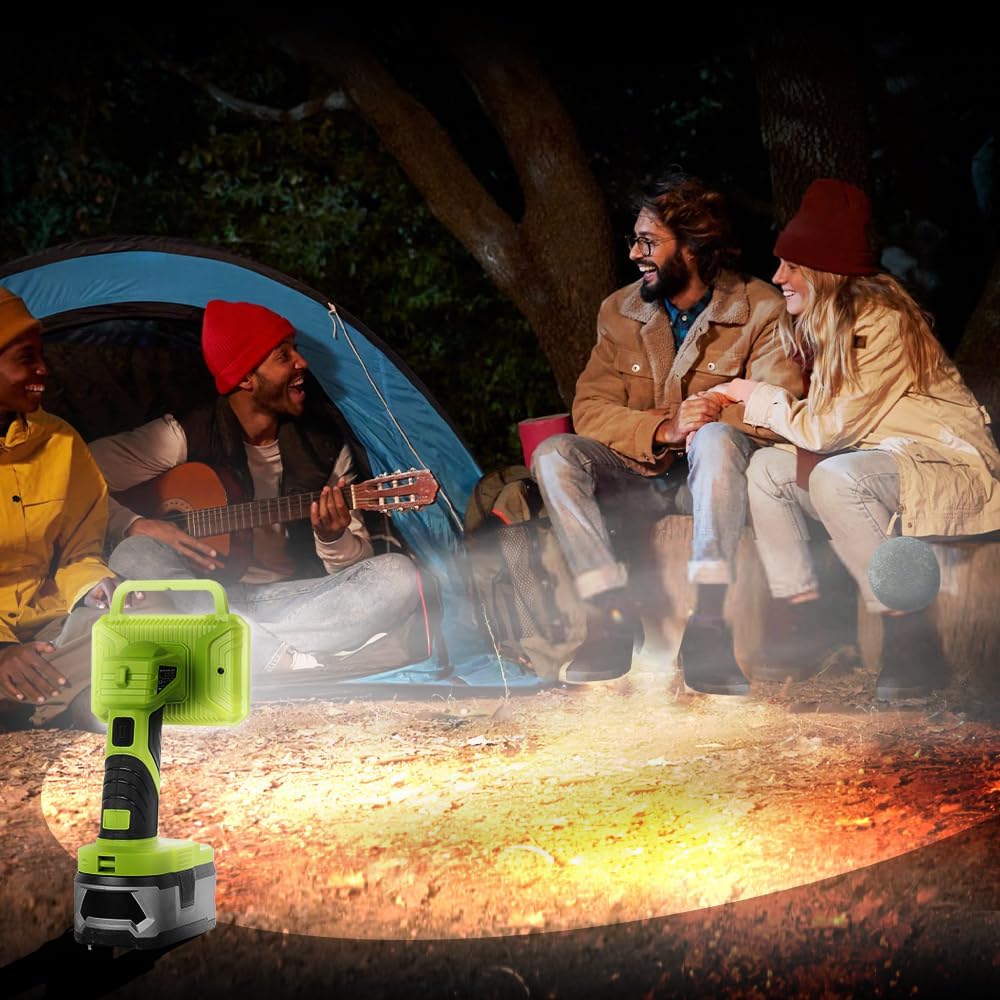 18W 2000LM Cordless LED Flashl - Outdoor Camping Jobs avaliação e preço