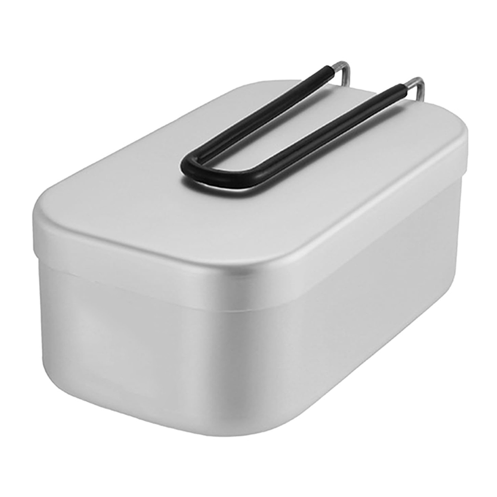 800ML Aluminum Lunch Boxes Out - Outdoor Camping Dining Set avaliação e preço
