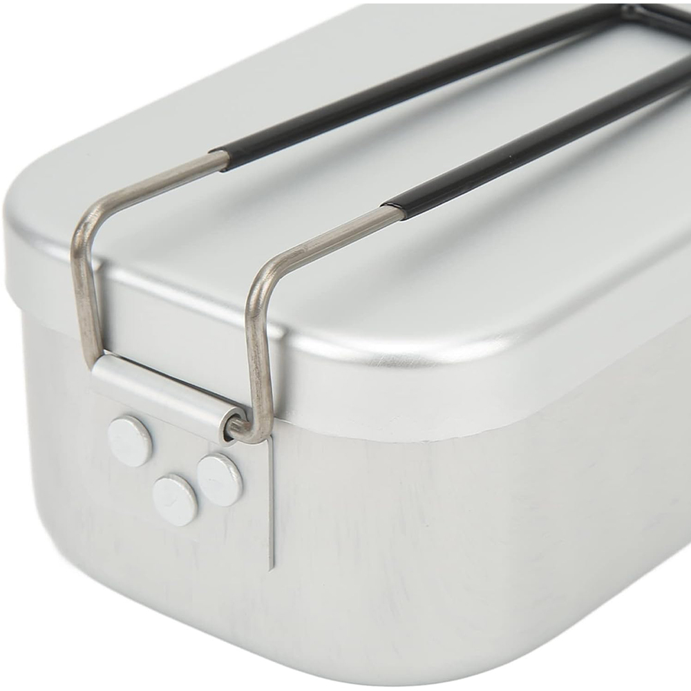 800ML Aluminum Lunch Boxes Out - Outdoor Camping Dining Set avaliação e preço