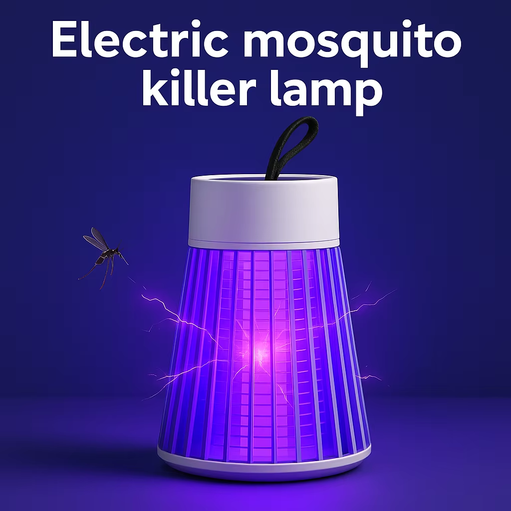 Electric Mosquito Killer Lamp  - Outdoor Camping Bug Zapper avaliação e preço