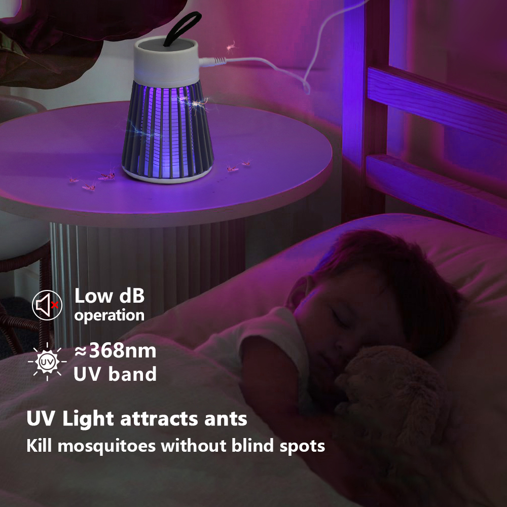 Electric Mosquito Killer Lamp  - Outdoor Camping Bug Zapper avaliação e preço