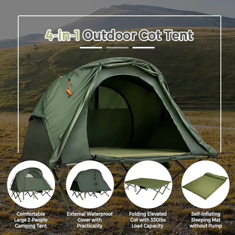 2026 Waterproof Outdoor Tents  - Outdoor Camping Beds For Sale avaliação e preço