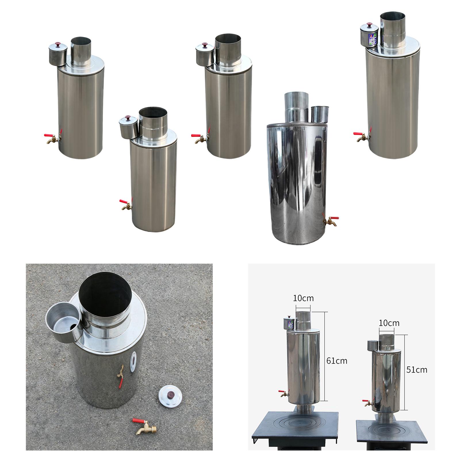 Camping Hot Tent Stoves Water  - Outdoor Camping Hot Water Heater avaliação e preço