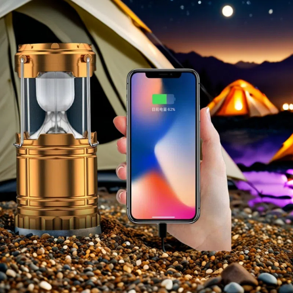 LED Camping Light Solar Horse  - Outdoor Camping Jobs avaliação e preço