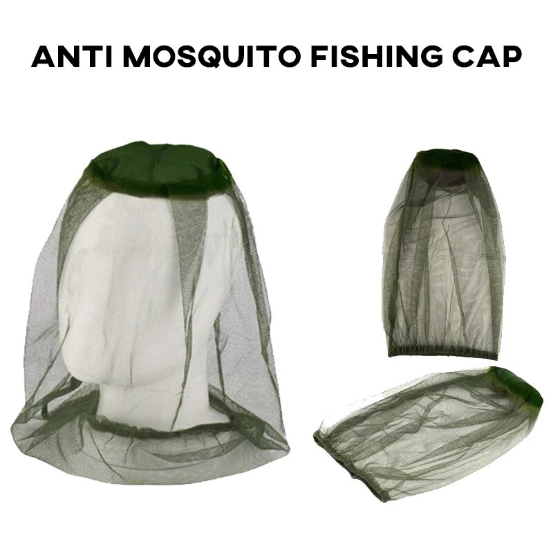 Anti Mosquito Fishing Cap 1pc  - Outdoor Camping Bug Zapper avaliação e preço
