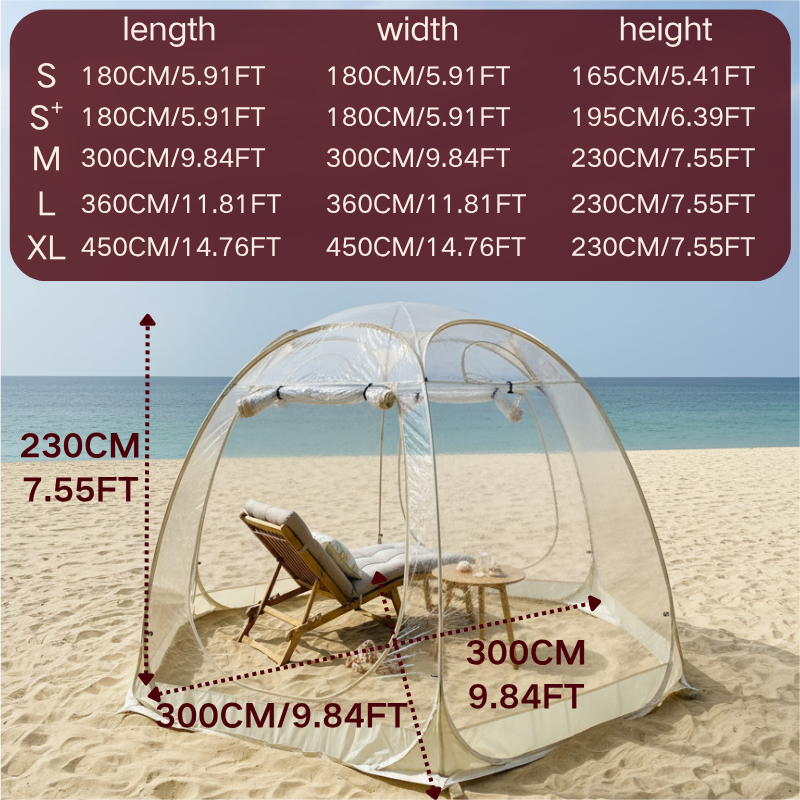 Large Instant Pop-Up Bubble Te - Outdoor Camping House avaliação e preço