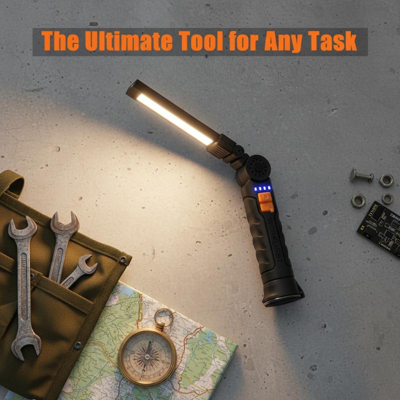 Rechargeable LED Flashlight Wo - Outdoor Camping Jobs avaliação e preço