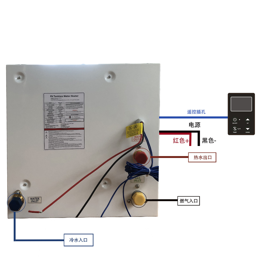 Portable Water Heater for RVs, - Outdoor Camping Hot Water Heater avaliação e preço