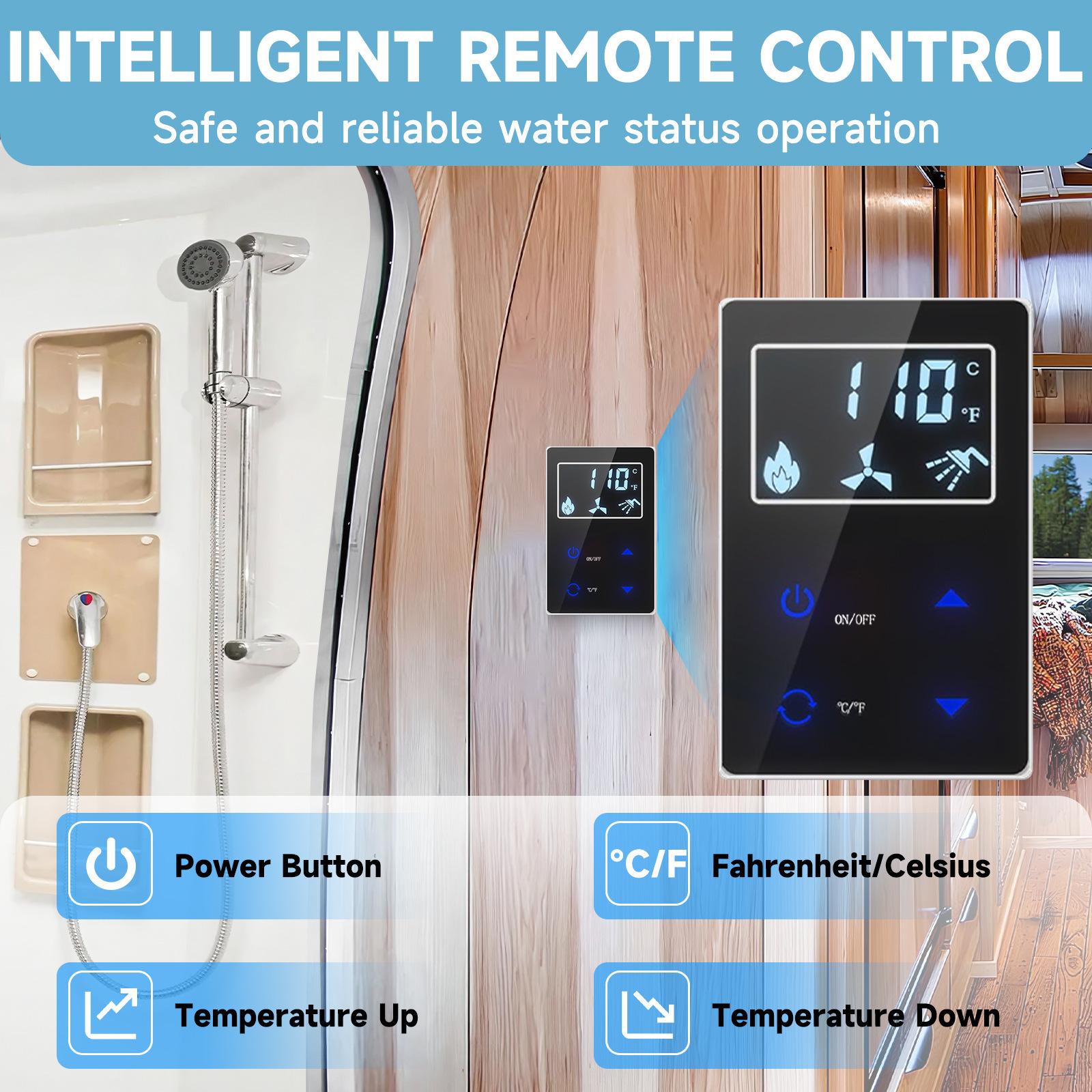 Portable Water Heater for RVs, - Outdoor Camping Hot Water Heater avaliação e preço