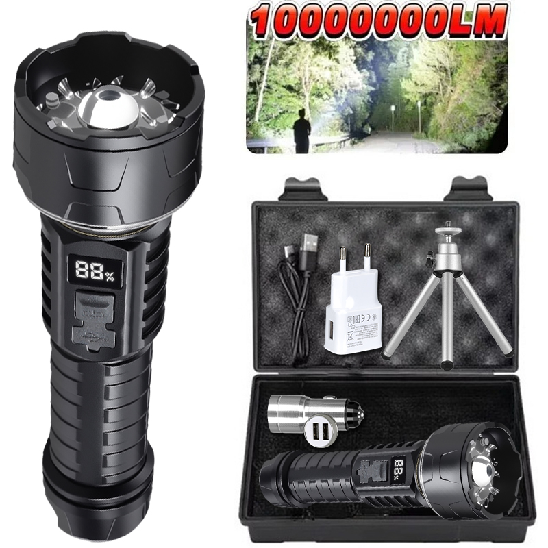 COB LED Flashlight Rechargeabl - Outdoor Camping Lantern avaliação e preço