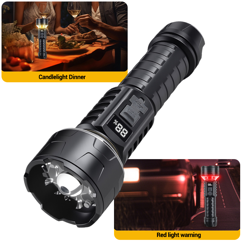 COB LED Flashlight Rechargeabl - Outdoor Camping Lantern avaliação e preço