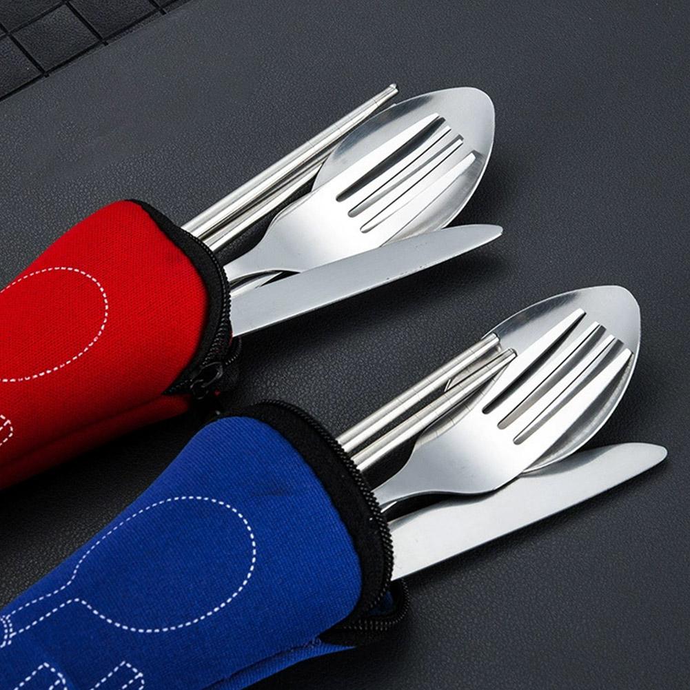 Picnic Set Tableware Washable  - Outdoor Camping Dining Set avaliação e preço
