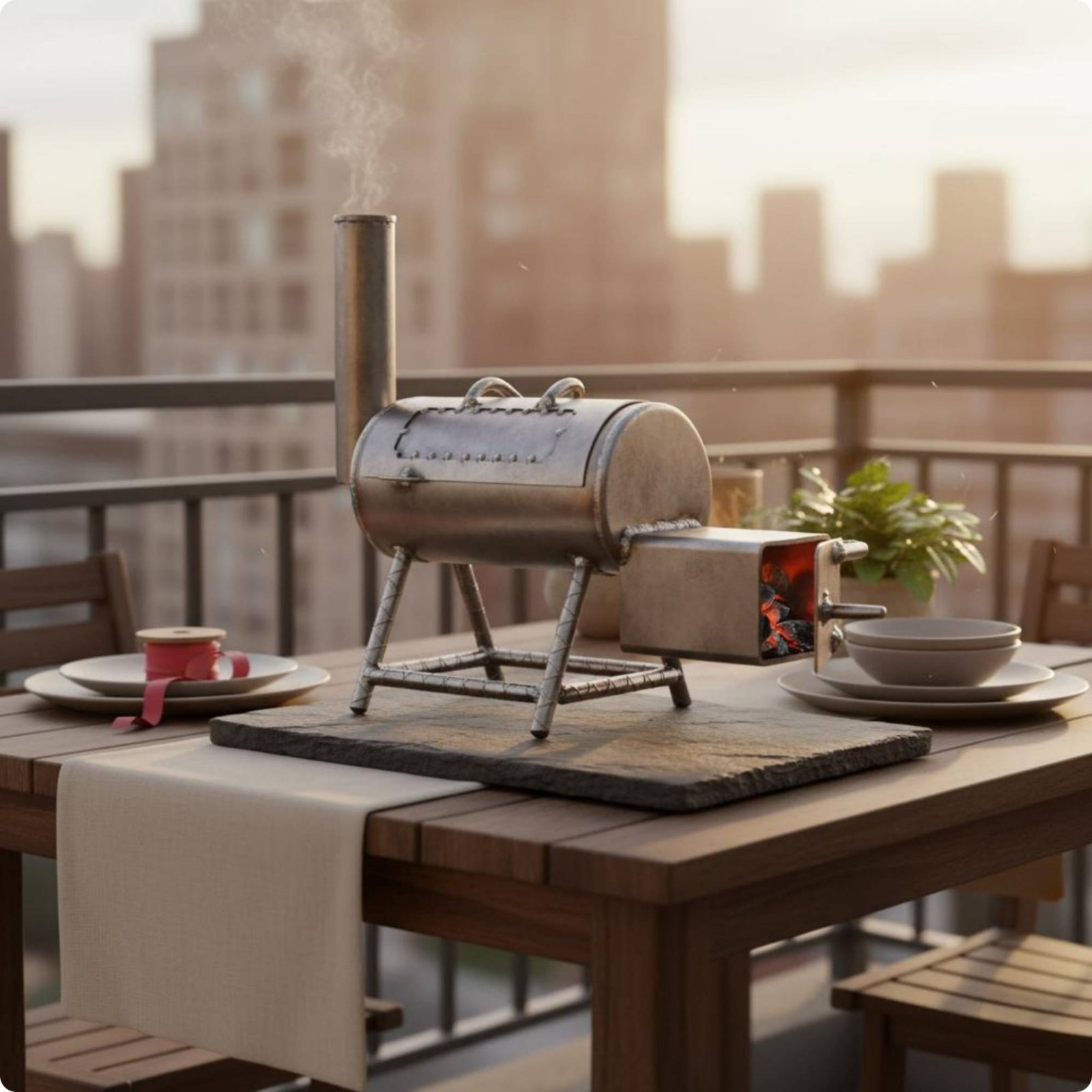 Mini Grill Gift Idea Portable  - Outdoor Camping Ideas avaliação e preço
