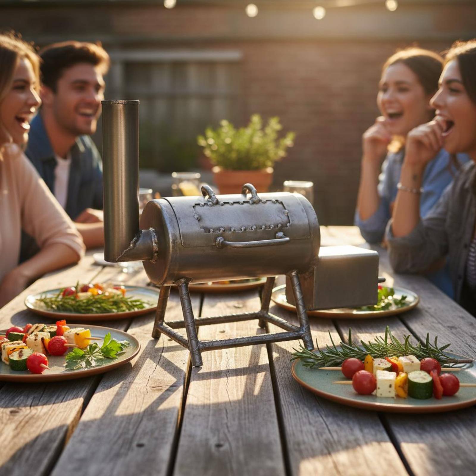 Mini Grill Gift Idea Portable  - Outdoor Camping Ideas avaliação e preço
