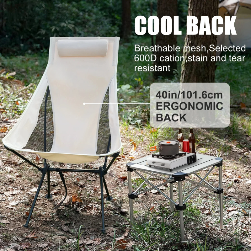 Ultralight Aluminum Alloy Fold - Outdoor Camping Hammock Chair avaliação e preço