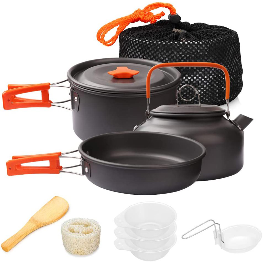 1pcs/1set Camping Cookware Kit - Outdoor Camping Dining Set avaliação e preço