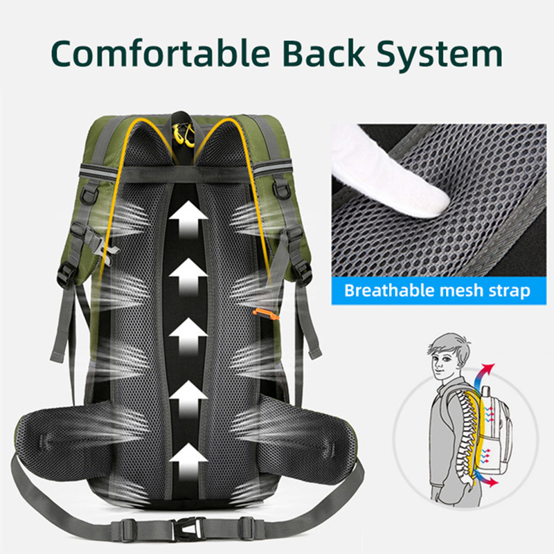 50L Travel Backpack Camping Me - Outdoor Camping Warehouse avaliação e preço