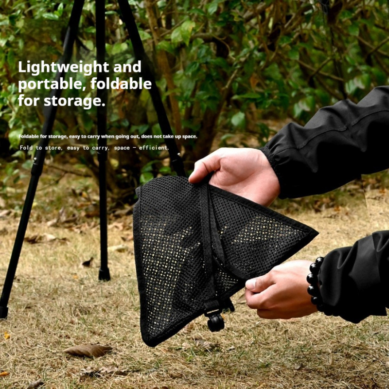 Portable Triangular Under Tabl - Outdoor Camping Folding Storage Box avaliação e preço