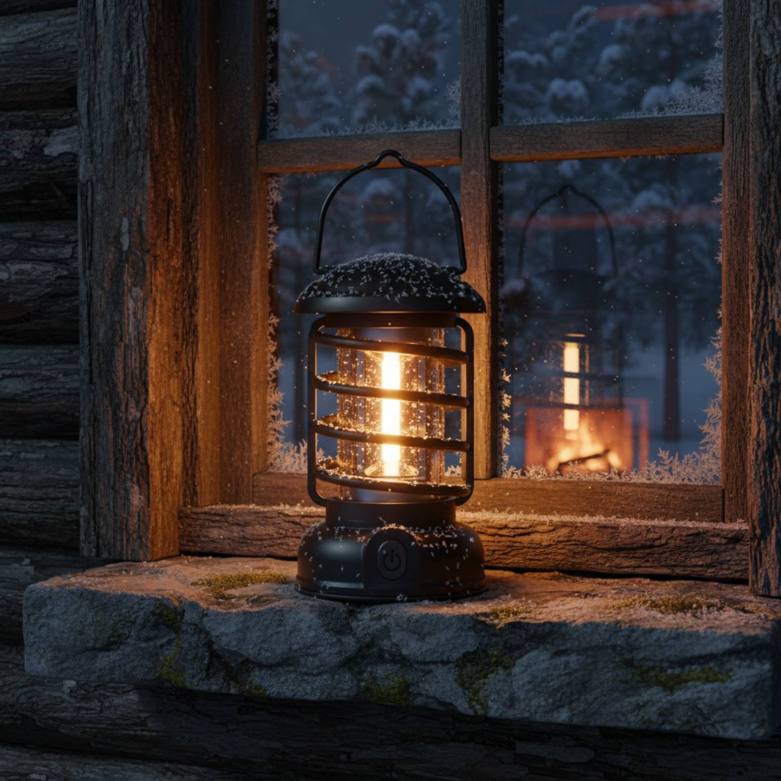 Retro Camping Lantern Two-Way  - Outdoor Camping Lantern avaliação e preço