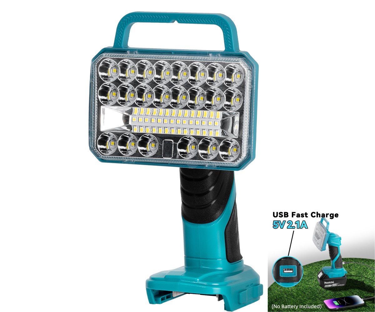 18W 2000LM Cordless LED Flashl - Outdoor Camping Jobs avaliação e preço