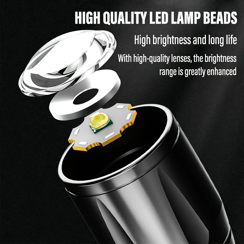 Mini LED Flashlight COB Floodl - Outdoor Camping Lantern avaliação e preço