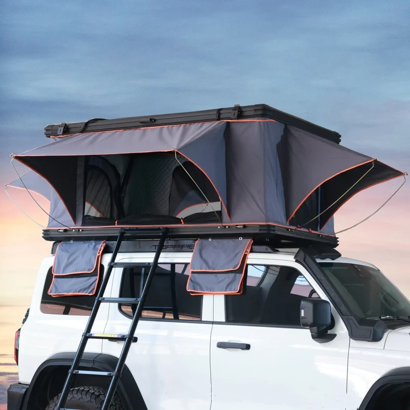 Aluminum 4 Person Rooftop Tent - Outdoor Camping House avaliação e preço