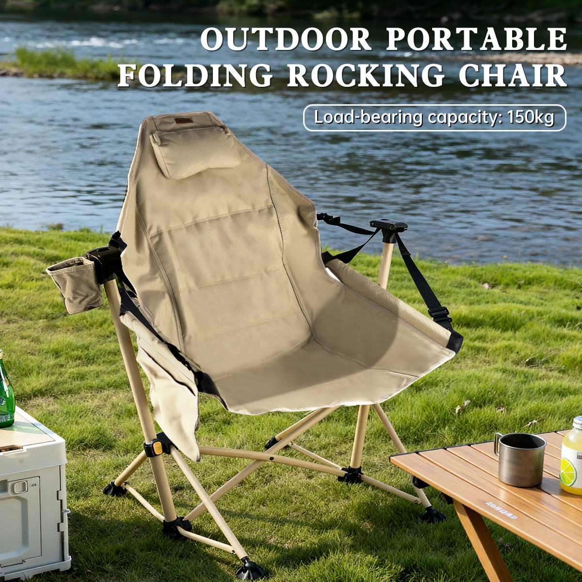 Outdoor Hammock Camping Chair, - Outdoor Camping Rocker avaliação e preço
