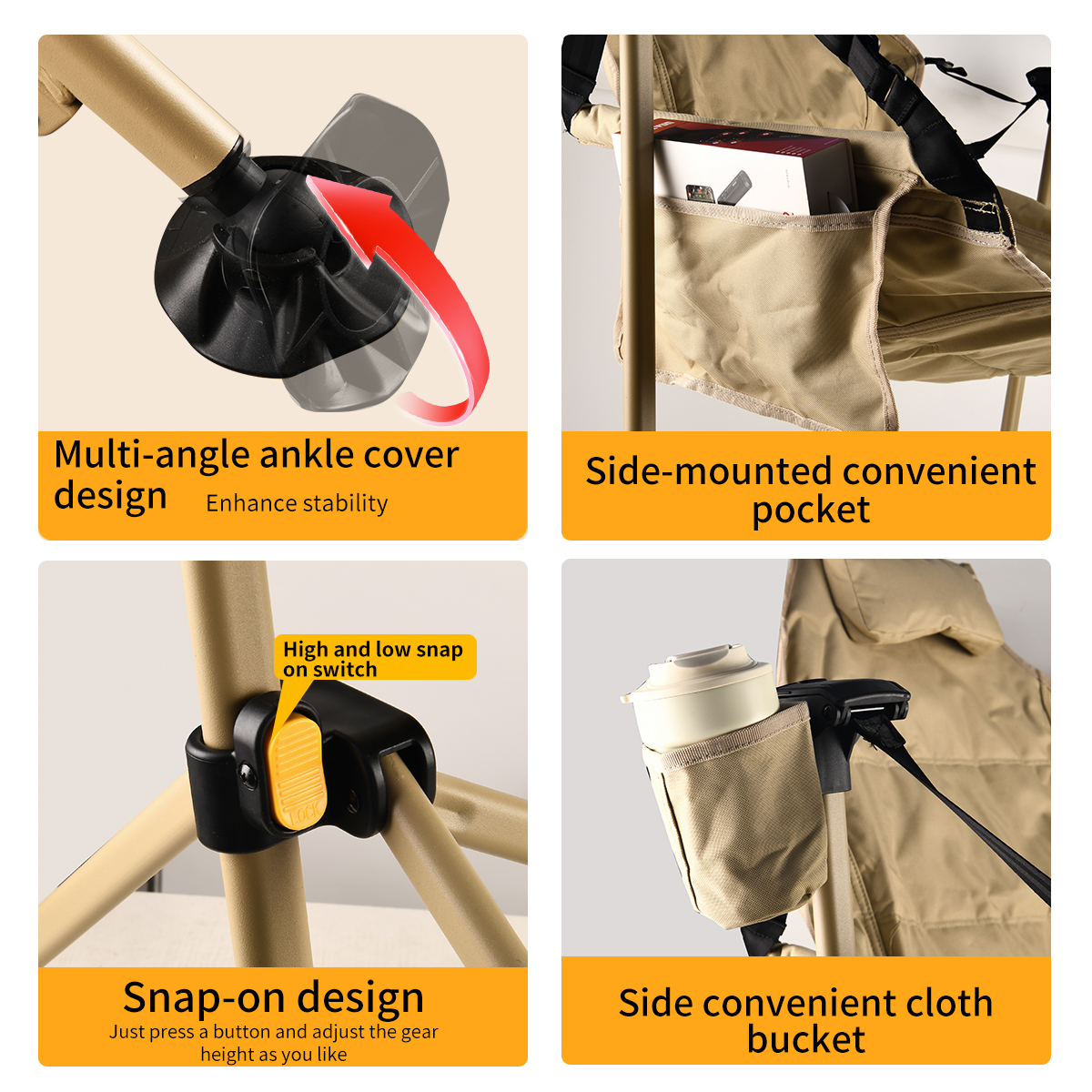 Outdoor Hammock Camping Chair, - Outdoor Camping Rocker avaliação e preço