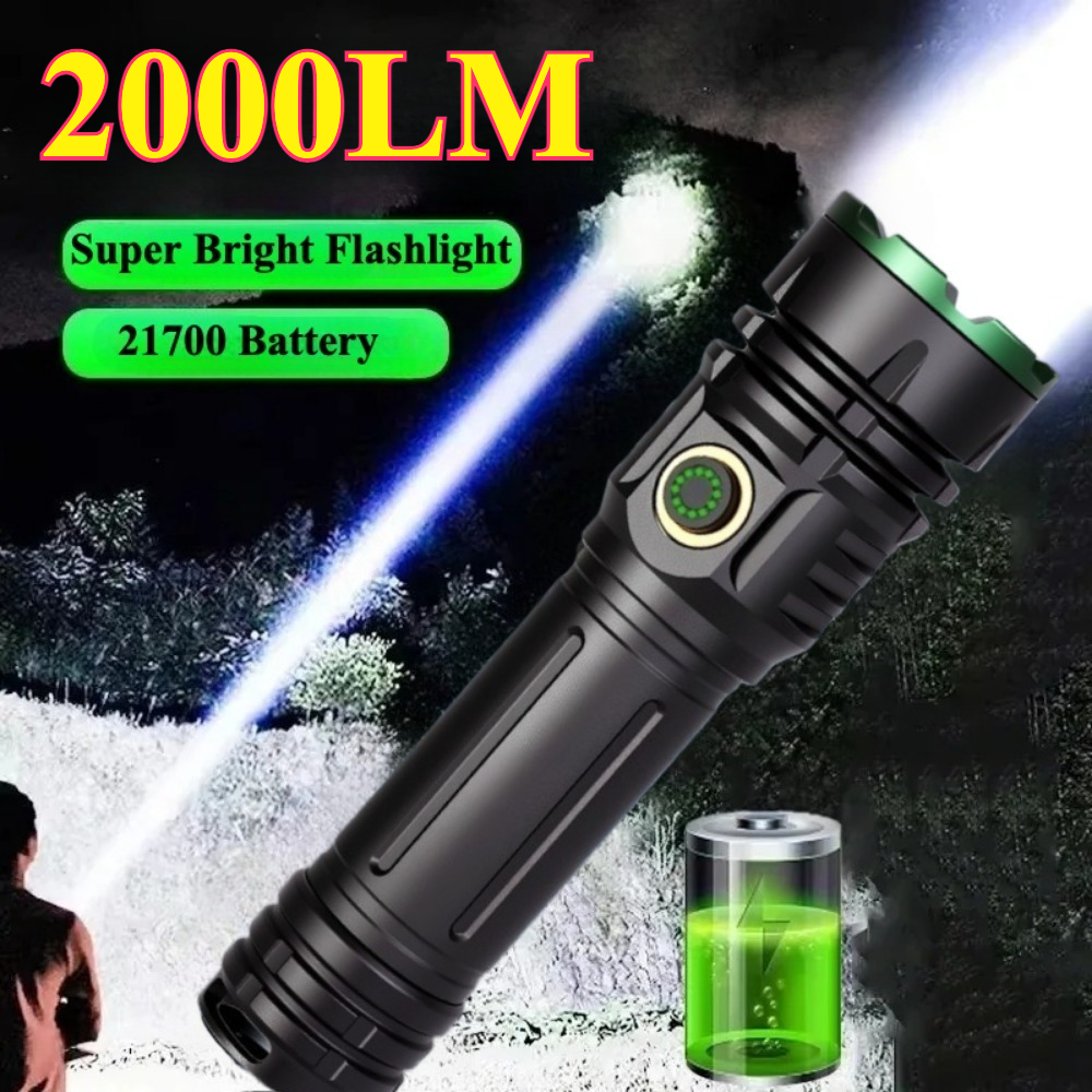 2000LM Super Bright Led Flashl - Outdoor Camping Lantern avaliação e preço