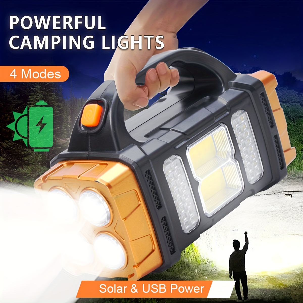 New Upgrade Rechargeable High  - Outdoor Camping Adventure Lamp avaliação e preço