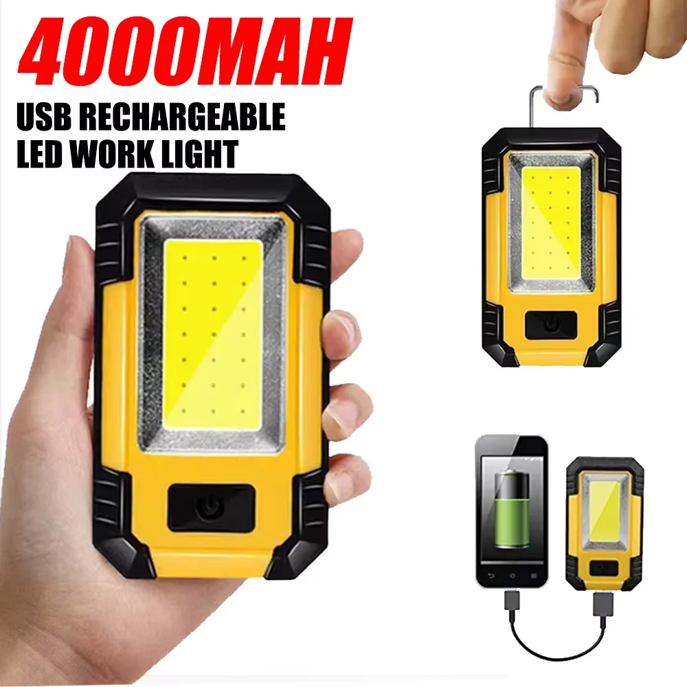 Portable 4000MaH Rechargeable  - Outdoor Camping Lantern avaliação e preço