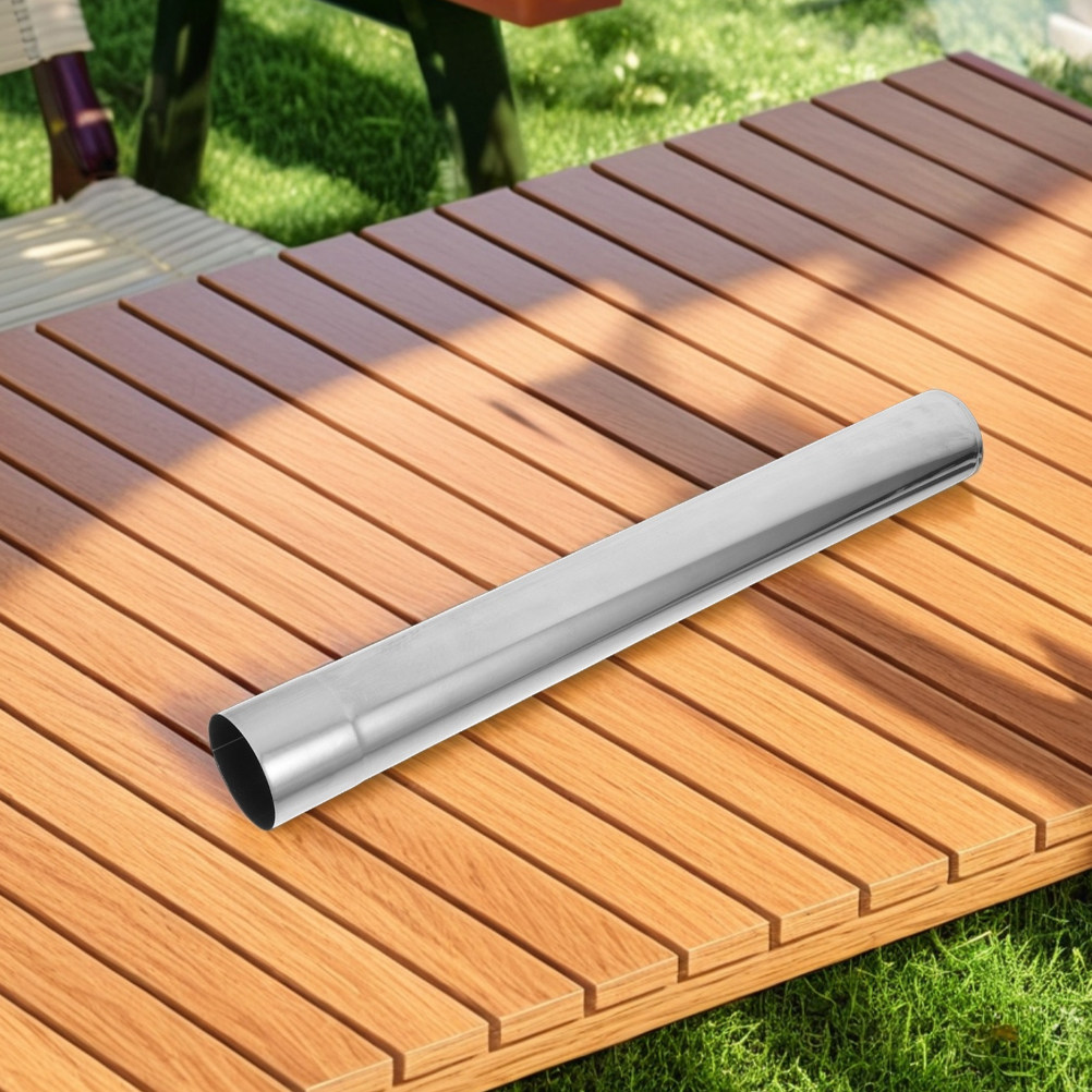 Stainless Steel Tent Stove Pip - Outdoor Camping Youtube avaliação e preço