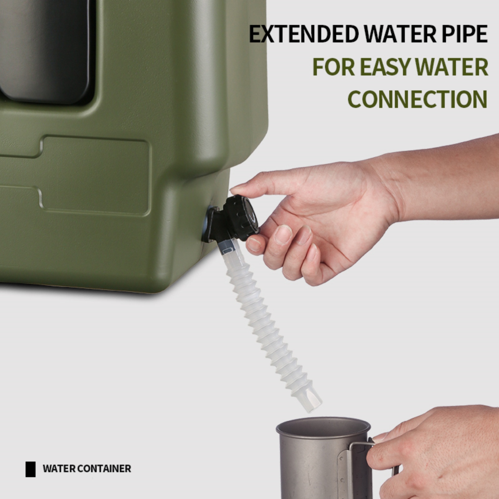 15/20L Portable Camping Water  - Outdoor Camping Water Jug avaliação e preço