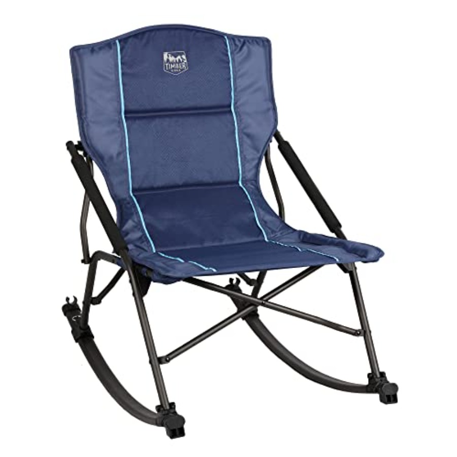 Folding Rocking Camping Chair  - Outdoor Camping Rocker avaliação e preço