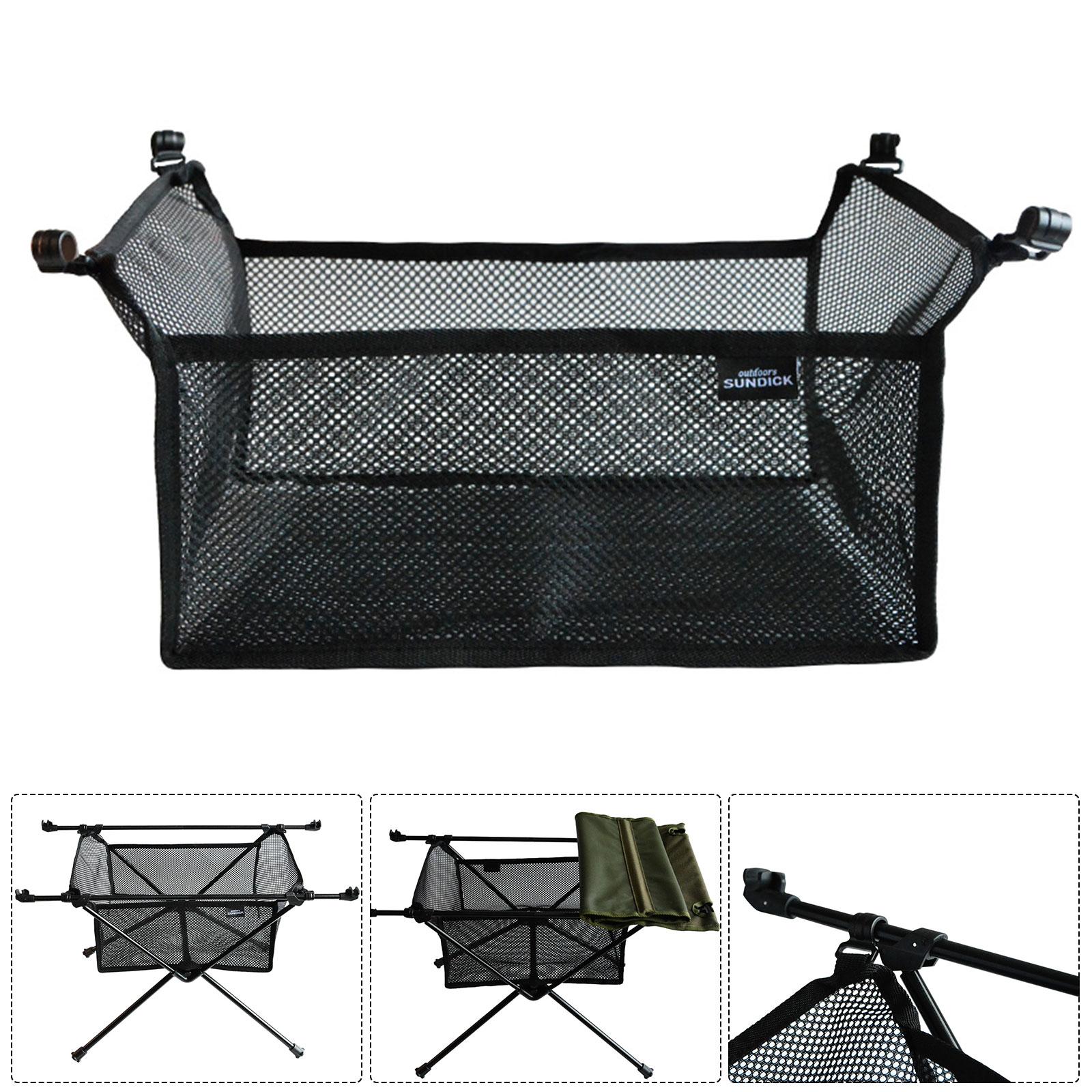 Mesh Basket Organizer Camping  - Outdoor Camping Folding Storage Box avaliação e preço