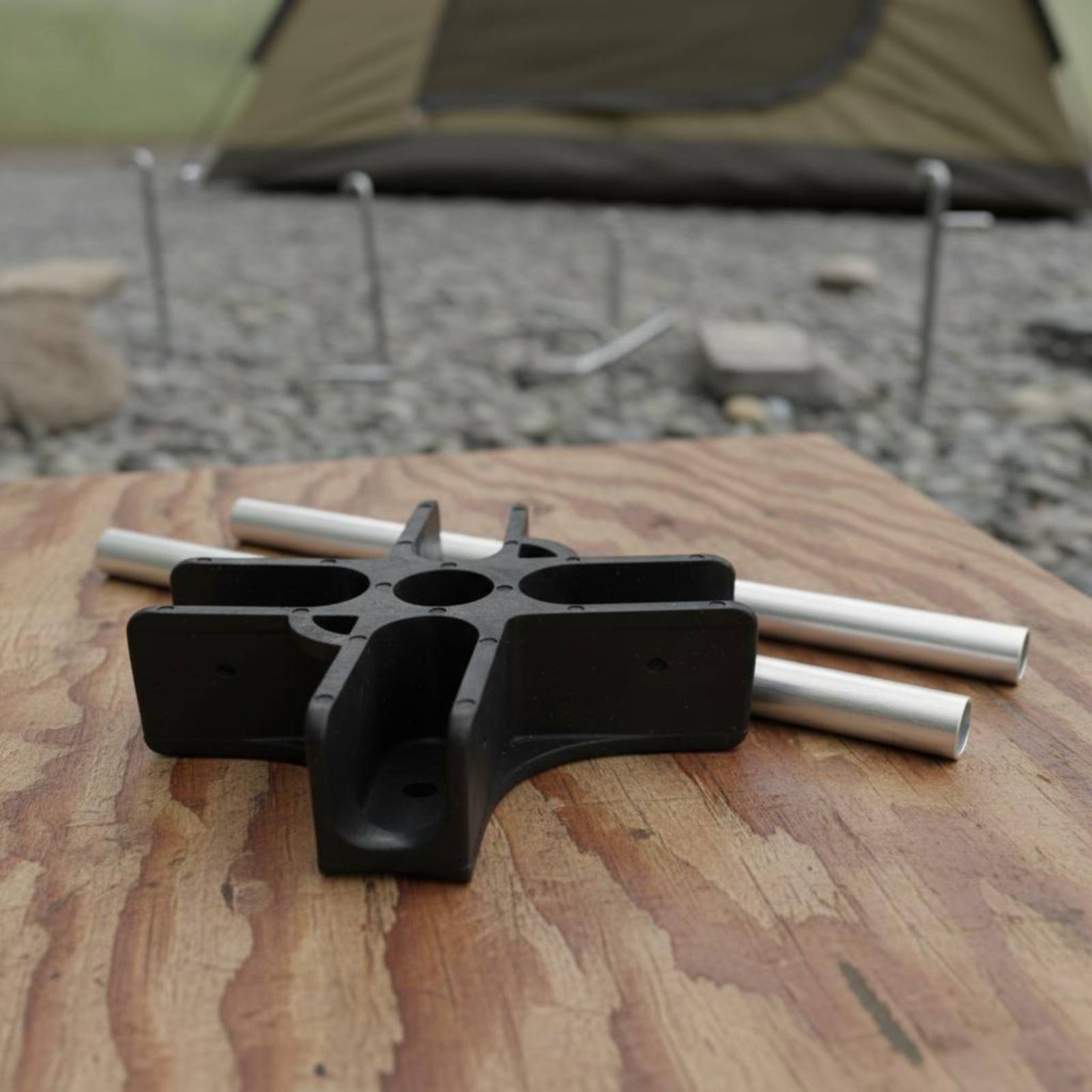 Oval Tube Connector Base Long- - Outdoor Camping Youtube avaliação e preço