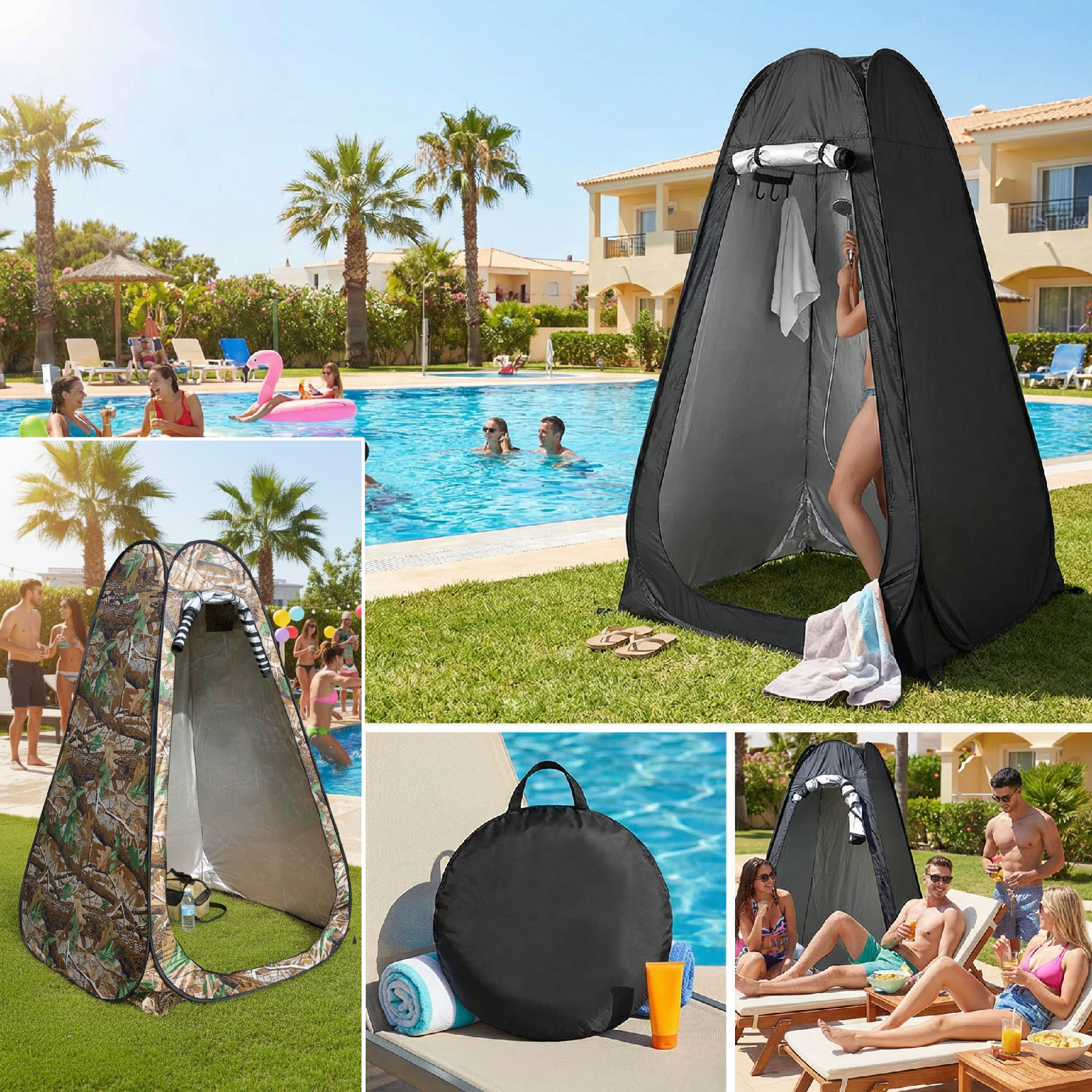Portable Pop-Up Privacy Tent O - Outdoor Camping House avaliação e preço