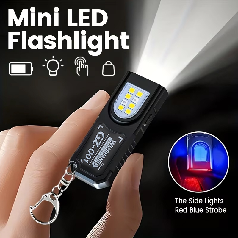Multifunctional Keychain Flash - Outdoor Camping Adventure Lamp avaliação e preço