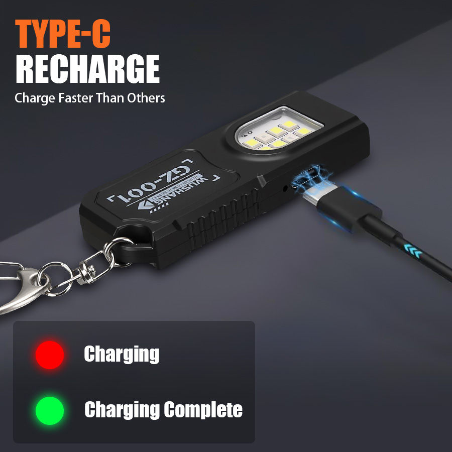 Multifunctional Keychain Flash - Outdoor Camping Adventure Lamp avaliação e preço