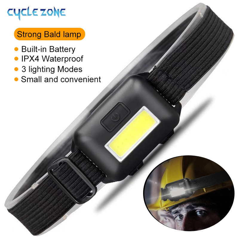 Mini Headlight COB LED Headlam - Outdoor Camping Zone avaliação e preço